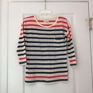 3/4 sleeve top from Madewell